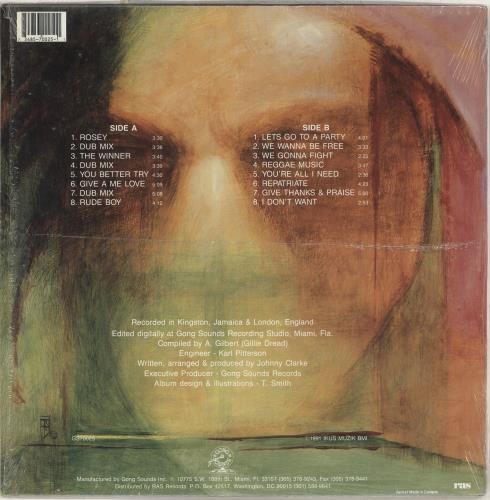 Johnny Clarke GIVE THANKS レコード Johnny Clarke Reggae Archives